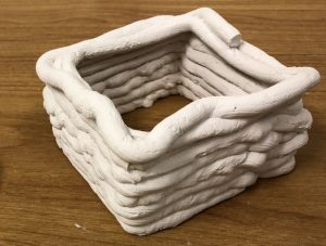 3d printed block for Mars